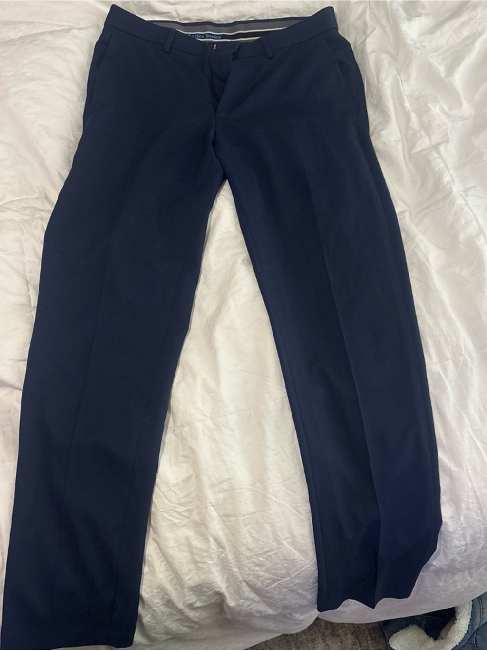 Haggar Navy Dress Pants